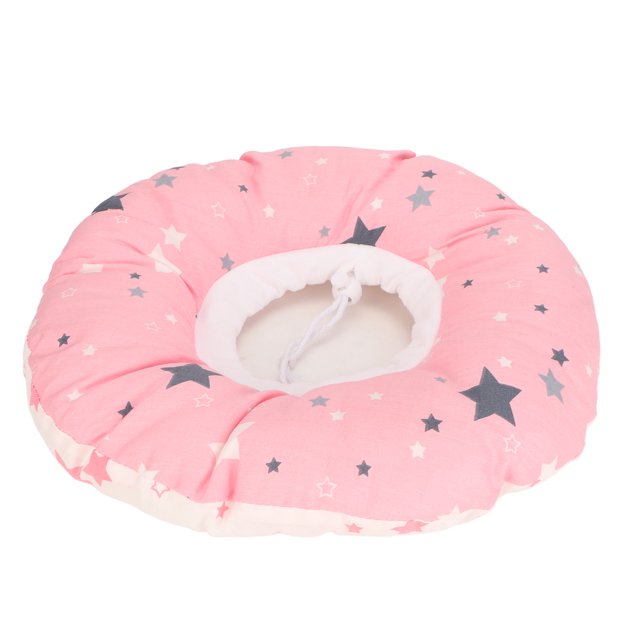 Ear Guard Pillow, 3D Printing O Shaped Ear Pillow Colorful Cotton For Ear Ache