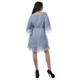 thumbnail image 4 of Moomaya Robe de Plage Imprimée Vêtements de Vacances Femmes Robes en Georgette pour Femmes, 4 of 6