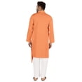 thumbnail image 4 of Atasi Kurta Pyjama Indien Ensemble 2 Pcs pour Hommes Tenue de Fête Robe Traditionnelle Tenue Ethnique, 4 of 7