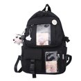 thumbnail image 5 of TFixol Trendy Japanese Harajuku Style Backpack for Girls - Cute Cow Print Design, Perfect for High School, College, and Elementary Students, Blue + Cow Pattern, 5 of 5