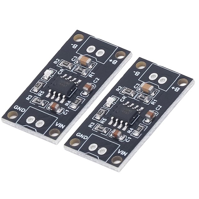 Module de Charge de Batterie, Module de Charge de Batterie NiMH 4.5V 1A Facile à Installer Compact 2 Pcs pour Module de Charge CC pour Module de Charge CV MRB048E,MRB048F