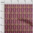 thumbnail image 1 of oneOone Cotton Flex Fabric Stripe & Swirl Ikat Decor Fabric Printed BTY 40 Inch Wide, 1 of 4