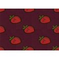 thumbnail image 1 of Ahgly Company Machine Washable Indoor Rectangle Transitional Saffron Red Area Rugs, 7' x 10', 1 of 7