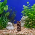 thumbnail image 4 of Shisuyan 1PC Fish Tank Resin Adornment Resin Reptile Cave Tree Cave Shrimp House (Coffee), 4 of 8