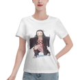 thumbnail image 1 of T-Shirt Basique à Manches Courtes pour Femmes Demon Slayer Blade Nidouzi, 1 of 6