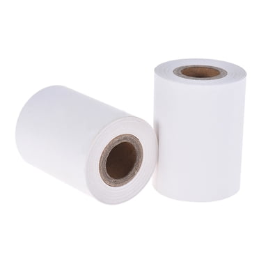 Graflsoa 2-Pack 57mm x 16m Thermal Paper Rolls, White, 44g per Roll, 52.5ft Length, Ideal for Receipt Printing