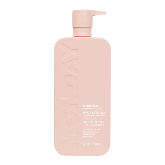 MONDAY Haircare MOISTURE Conditioner with Hyaluronic Acid, Coconut Oil & Shea Butter for Dry & Dull Hair