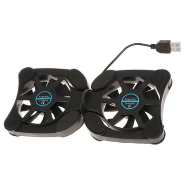Mini Ventilateur Pliant USB 2 pour Ordinateur Portable Notebook, Coussin Rafraîchissant