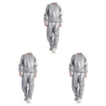 thumbnail image 1 of yingyy 1/2/3/5 Ensemble de Sauna de Salon à Domicile, Veste de Sport Réutilisable Lavable en PVC Argent G 3 Pcs, 1 of 6