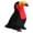 Rouge, variante sur Milaget Peluche Toucan Dessin Animé Poupée Douce Rembourrée pour Festivals Salon Vacances Bleu