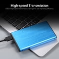 thumbnail image 4 of yeacher 2.5 Inch SATA USB 3.0 External Hard Drive Enclosure - Aluminum Alloy Case, High-Speed Transfer, Multiple Color Options (Black/Red/Blue/Silver) for Laptop & Desktop, 4 of 5