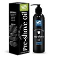 thumbnail image 2 of The Henna Guys 8 fl. Oz Unscented Pre Shave Oil for Men Excellent Shaving oil for Men Prepares for a burns free Shave Works with Straight or Safety Razor, 2 of 4