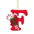 thumbnail image 3 of Vaidha 26 Letters Christmas Tree Decoration Pendant Christmas Tree Ornaments Personalized DIY Christmas Ornaments Christmas Decoration Xmas Tree Hanging Decor, 3 of 3