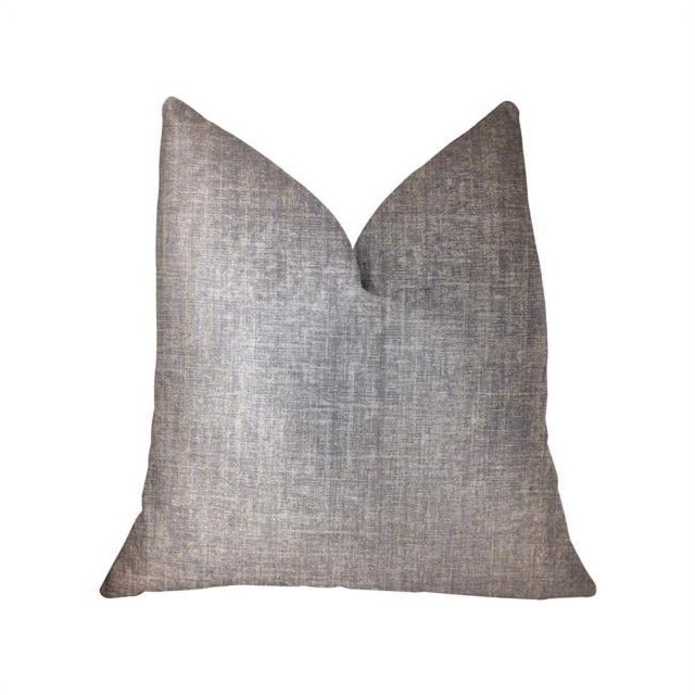 PBRA2264-1818-DP Plutus Coussin de Luxe Bleu Éclat, 18 x 18 Po.