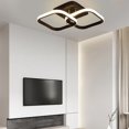 thumbnail image 4 of LED Ceiling Light Fixture Modern Indoor Lighting Proch Kitchen Aisle Lamp Square Square Black, 4 of 8