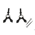 thumbnail image 2 of Aj Tack Black Jingle Bobs With Cotter Pins Set, 2 of 3