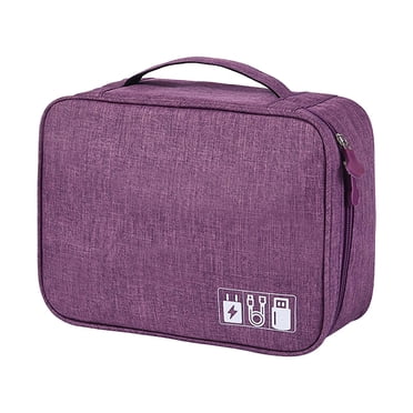 Electronics Organizer Bag, Multi-Function Cable Storage, Portable Accessory Case, Travel Gadget Pouch, Compact Tech Organizer