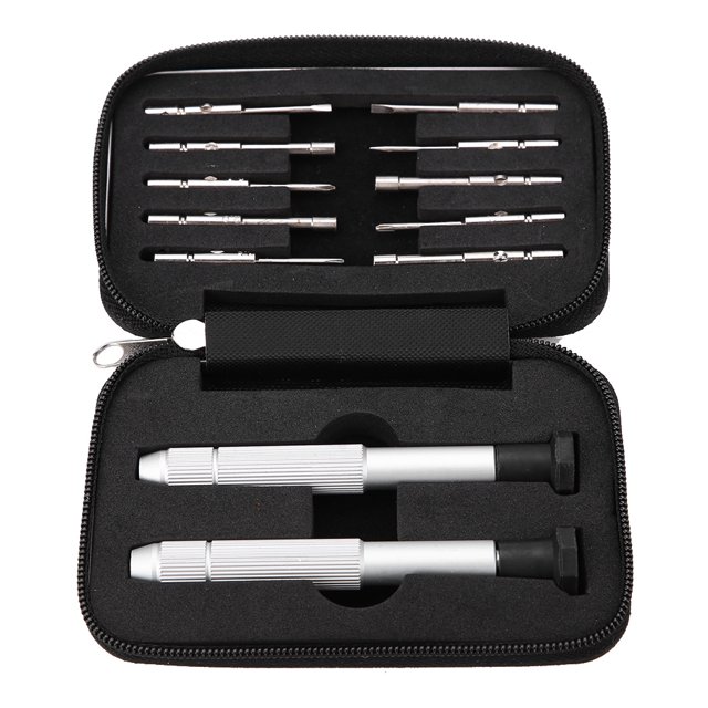 Fdit Tournevis pour Lunettes, Kit d'Outils Professionnels pour Lunettes, Montre, Téléphone, Ensemble de Réparation de Précision