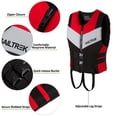 thumbnail image 4 of Graflsoa Neoprene Flotation Jacket for Water Sports - Red, Size S, Soft Foam Interior for Comfort and Safety, 4 of 7
