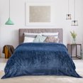 thumbnail image 4 of Gymax Electric Heated Blanket, Queen Size, 84''x90'', Blue, Timer, 4 of 9