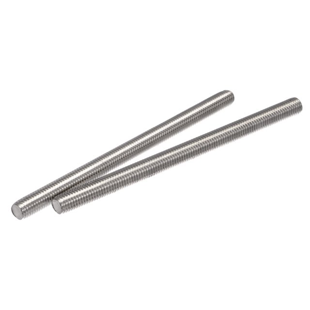 Unique Bargains M10 x 150mm Tige Entièrement Filetée en Acier Inoxydable 304 Filets Main Droite Lot de 2
