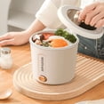 thumbnail image 2 of 1L Mini Electric Hot Pot Boil Dry Protection Electric Cooker for Dumpling Soup Porridge Oatmeal, 2 of 8