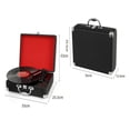thumbnail image 4 of Phonographe Portable Portable Phonographe Gravant Tourne-Disque USB Tourne-Disque pour Disques Vinyles, Facile à Installer, 4 of 4