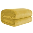 thumbnail image 2 of Solid Color Blanket Fleece Blanket Fleece Gift Yoga Cover Blanket French Fleece Blanket, 2 of 5
