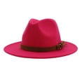 thumbnail image 2 of Fedora Adjustable Breathable Felt Men Vintage Style Hat for Hiking, 2 of 8