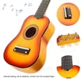 thumbnail image 4 of Guitars for Children Acoustic Guitar Wood Sun Color Adjustable Strings 1Pack, 4 of 7