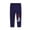 Navy, variant on Fleece Lined Leggings Girls Winter Baby Kids Girls Cat Print Thick Lined Warmth Fleece Long Pants Leggings