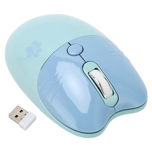 Dual Mode Mouse, Silent Design, Widely Compatible, Adjustable DPI, Portable Size Computer Mouse for Laptop, PC, Computer