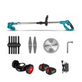 thumbnail image 1 of Electric Lawn Mower Handheld Cordless Garden Grass Trimmer.100-135cm Length Adjustable ,Easy to Use, 1 of 7