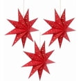 thumbnail image 5 of Hanging Christmas Lights LED Star Cut-Out Paper and Wood Decor for Indoor Use 1 Pack, 5 of 5