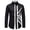 Black, variant on Dress Shirts for Men Long Sleeve Men Casual Colorblock Cowboy Long Sleeve Band Collar Turndown Dress Shirts