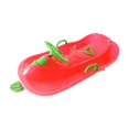 thumbnail image 1 of Lipstore Snow Sled with Steering Wheel Brake Gift Snow Sledge for Children Girls Kids Red, 1 of 8