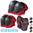 thumbnail image 1 of LSLJS Children Protective Gear for Teenagers Skateboards Roller Skating Bikes Riding Protective Gear Skating 6-piece Set Home Accessories, 1 of 6