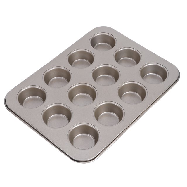 40°C To 230°C Bakeware, Cake Cupcake Pan, 12-Cup Kitchen For Home Gold