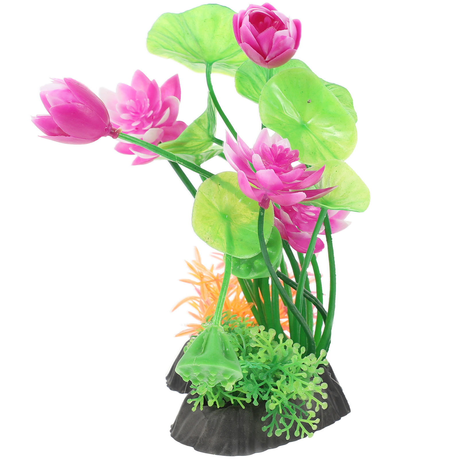 Milisten Fish Aquarium Assorted Color Aquarium Plant Fish Tank Accessories 1Pack
