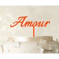 thumbnail image 1 of Personalized Name Cake Topper Custom Cake Topper Color Option Available 5-7 Inches Wide, 1 of 1