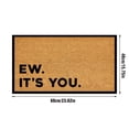 thumbnail image 3 of Home Textile Carpet Clearance 1Pcs Decoration Doormat Farmhouse Happy Doormat Doormat Slip Indoor Floor Mat Entrance Rug Holiday Mat Non Slip Visual Doorm 1Pc, Home Textile Carpet, 3 of 4