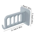 thumbnail image 1 of Hooks for Hanging No Puching Foldable Hanger,Non-Marking Nail Clothes Hanger Hook Wall Hanging Storage Multifunctional Clothes Hanger Wall Hooks for Hanging, 1 of 2