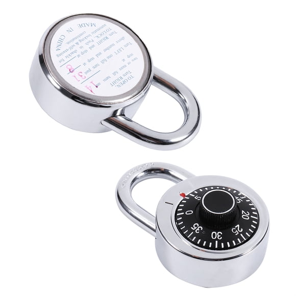 Combination Padlock, Padlock Locker Locks With Code, Digit Combination Code Lock for Gym and School Lockers
