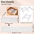 thumbnail image 4 of Diviseurs et Organisateurs de Tiroir de Rangement pour Textiles de Maison, Diviseur Polyvalent et Ajustable pour une Utilisation Efficace dans la Garde-Robe et la Commode, 4 of 7