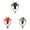 Couleur B 1 Pack & Couleur C 1 Pack & Couleur D 1 Pack, variante sur Bouchon / Chapeau de Cowboy Bouchon de Bouteille Réutilisable pour Champagne / Joint Étanche Coloré Mignon Embouts pour les Fêtes et la Cuisine à la Maison, 9 cm X 6,2 cm, Couleur A 1 Paquet et Couleur B 1 Paquet