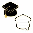 thumbnail image 1 of TIELUTT Graduation Card Graduation Cap Shaped Card Can Be for Birthday Friend Make Your Own Greeting Cards 100 Thank You Cards with Envelopes Graduation Holiday Cards Bulk Birthday for Daughter, 1 of 4