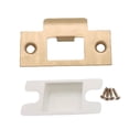 thumbnail image 1 of Door Reinforcement Plate With Screws Garage Deadbolt Cover Deadbolt Cover Plate, 1 of 4
