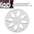 thumbnail image 4 of 1/4 7 Inch Empty Tape Reel, 8 Hole Universal Open Reel Sound Tape Empty Reel, Aluminum Take Up Reel Opening Machine Part, 4 of 8