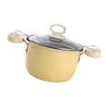 thumbnail image 1 of simhoa Deep Fryer Pot with Frying Basket Cooking Soup Pot for Fried Chicken Camping 20CM, 1 of 8