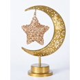 thumbnail image 4 of LED Iron Moon-Shaped Lamp Muslim Holiday Decorative Lamp for Family Balcony Party Decoration, 4 of 6